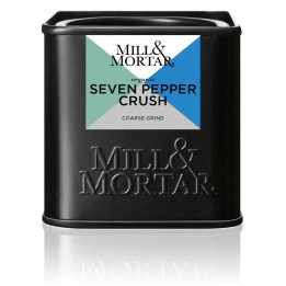 Økologisk Seven Pepper Crush – peber med varme, dybde og masser af karakter.