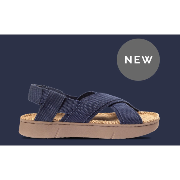 Shangies sandal – let, blød sandal med kraftig sål og trekking‑look.