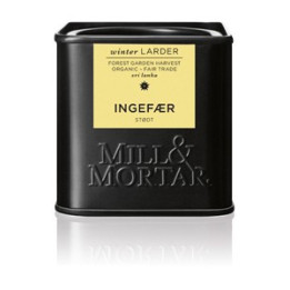 Mill og Mortar økologisk stødt ingefær.