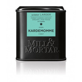 Mill og Mortar stødt kardemomme. Økologisk.