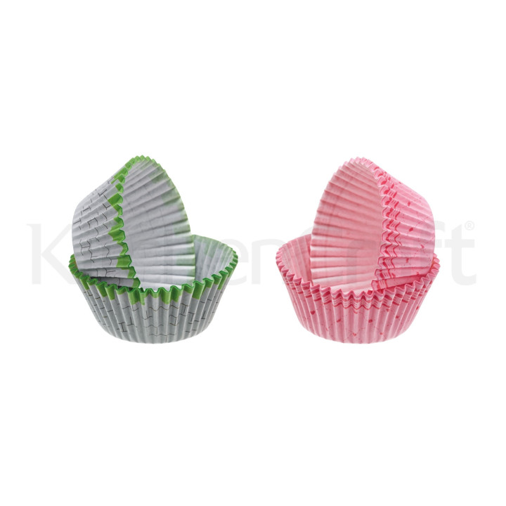 Muffinsforme i papir med prinsesse og frøen.