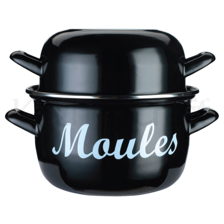 Gryde til blåmuslinger. Moules frites gryde
