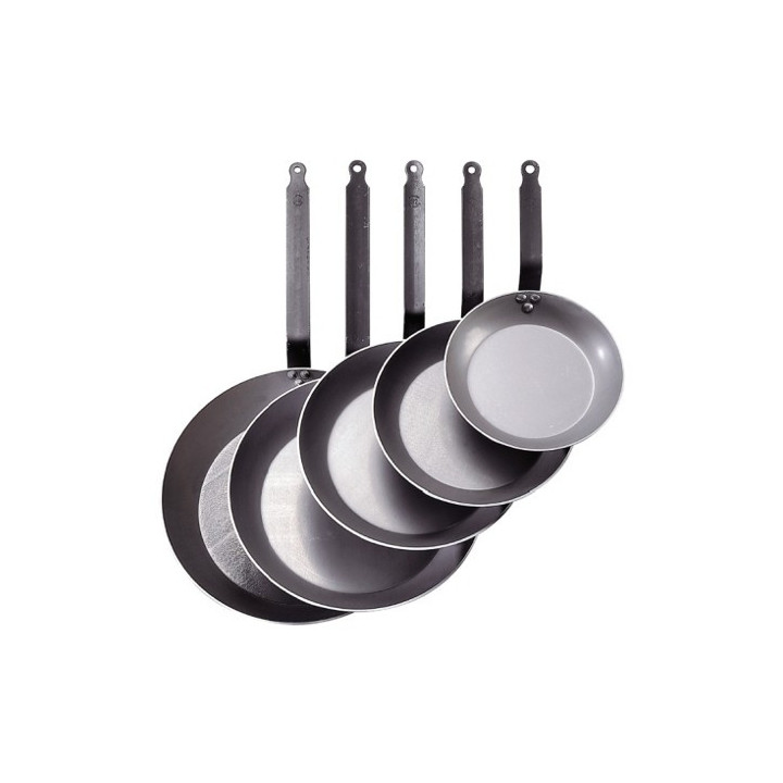 De Buyer stegepande i jern. 20 cm.