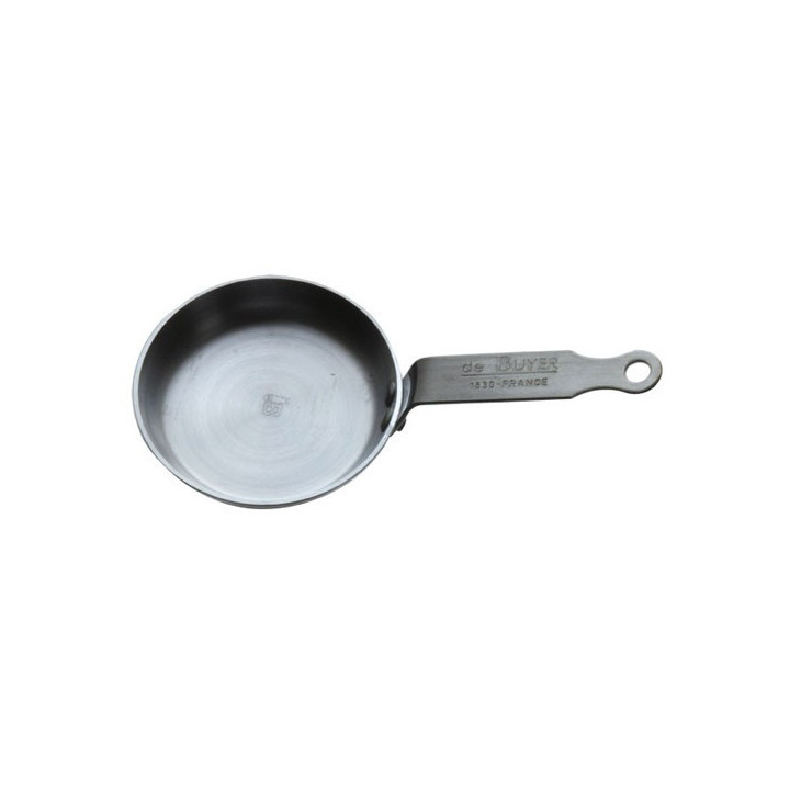 De Buyer stegepande i jern. 12 cm.