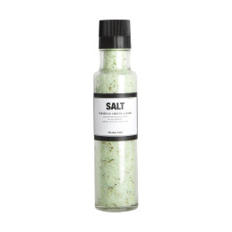 Nicolas Vahé delikatesser. Salt med parmesan og basilikum.