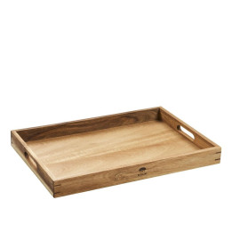 Serverings bakke i træ.