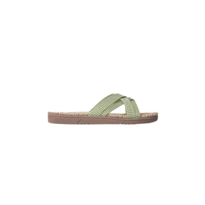 Shangies sandaler. Green Leaves.