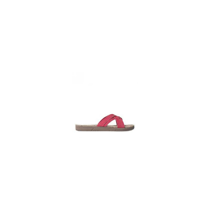Shangies sandaler. Raspberry red.