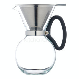Slow coffee kande med kaffefilter.