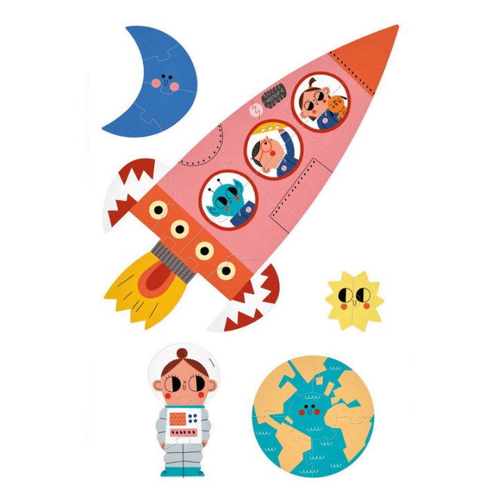 Londji puslespil Valentina in Space.