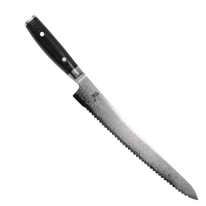 Ekstra stor japansk brødkniv fra Yaxell i RAN serien..