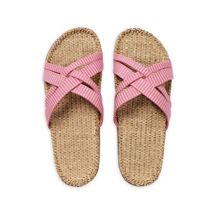 Shangies sandaler. Lyserød. Bløde og lækre at gå i. Støtter perfekt.