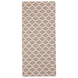Horredsmattan plastik måtte Wave beige.
