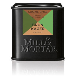 mill og mortar brunkagekrydderi
