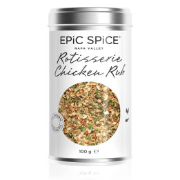 Epic Spice Rotisserie Chicken Rub krydderi.