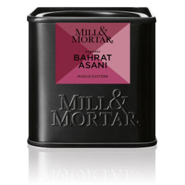 Mill og Mortar økologisk Bahrat Asani.