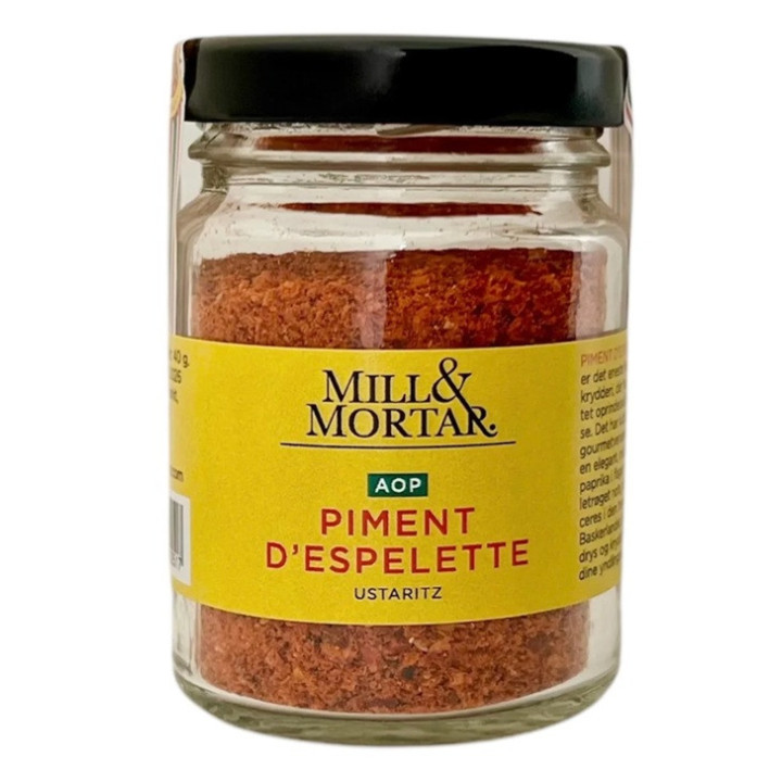 Mill og Mortar Piment d'Espelette paprika.