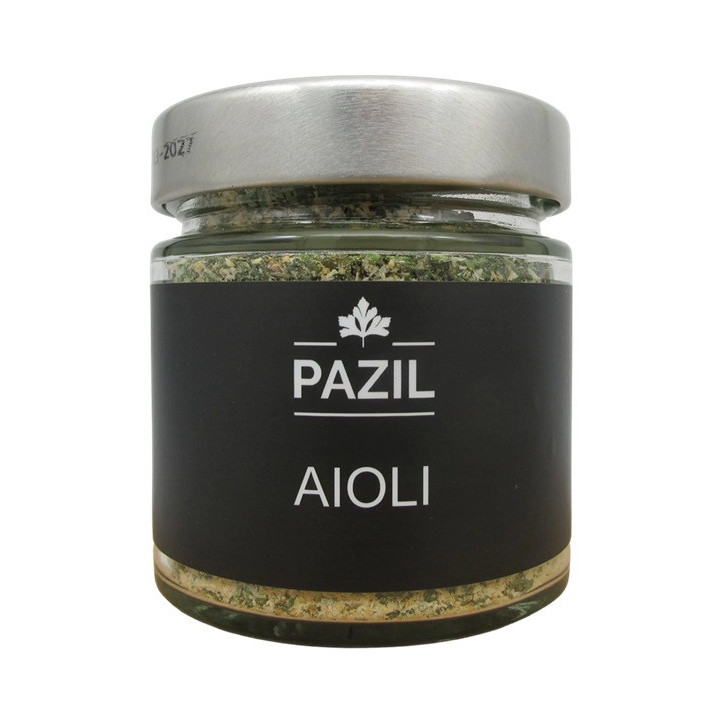 Aioli krydderi til at blande op med olie eller cremefraiche fra danske Pazil