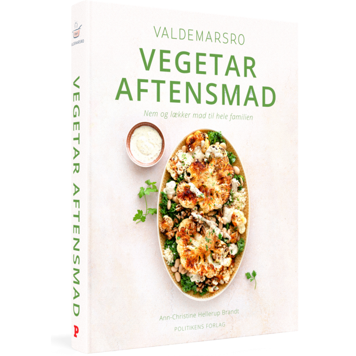 Ny vegetar kogebog fra Valdemarsro med 150 spændende opskrifter.