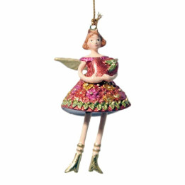 Vi har et stort udvalg af de små Fairy Tales håndmalede julefigurer.